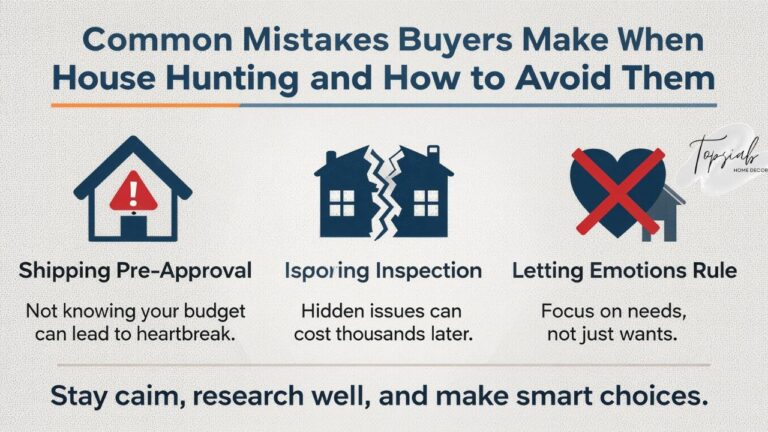 Common Mistakes Buyers Make When House Hunting and How to Avoid Them