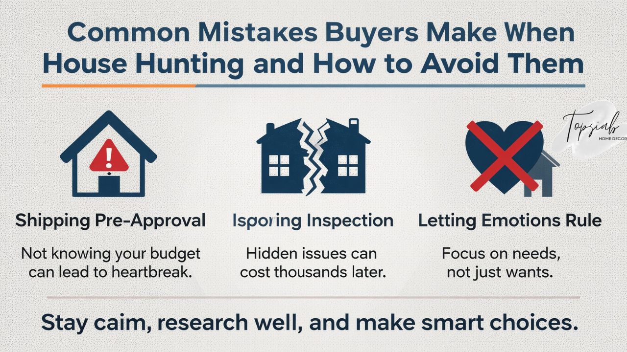 Common Mistakes Buyers Make When House Hunting and How to Avoid Them