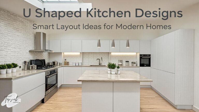 U Shaped Kitchen Designs